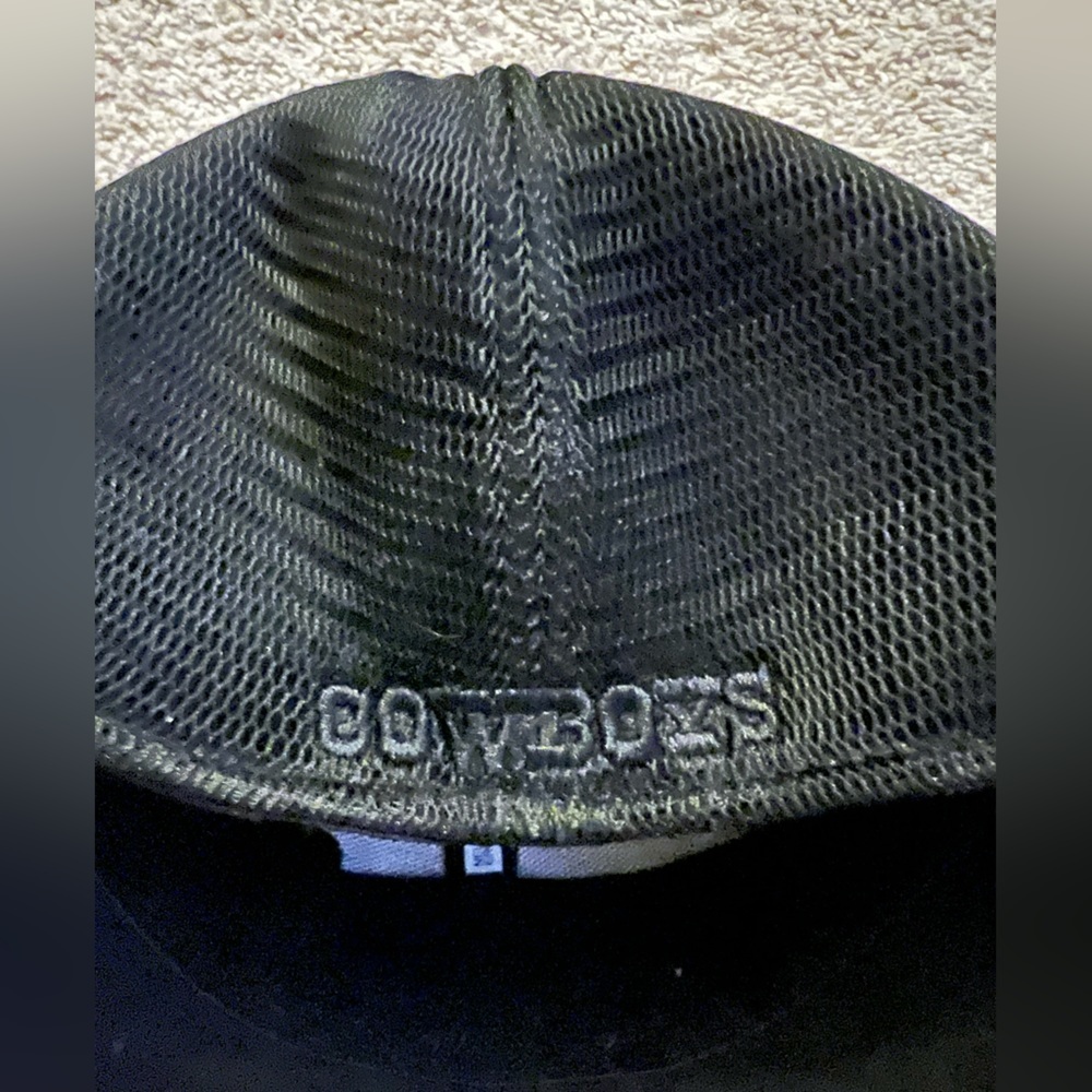 New Era Dallas Cowboys Black Camo Fitted hat‎ L/XL - Picture 3 of 5
